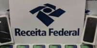 Celulares em leil&atilde;o da Receita Federal.  Foto: Divulga&ccedil;&atilde;o / Portal de Prefeitura
