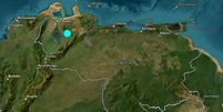 Terremoto de magnitude 6,2 atinge a Venezuela  Foto: Reprodução/USGS