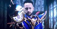 Neymar Jr. veste traje especial em colaboração entre Yu-Gi-Oh! e eFootball  Foto: Reprodução / Konami