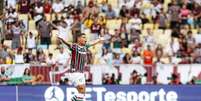  Foto: Marina Garcia/Fluminense - Legenda: Thiago Silva saiu nos minutos finais com dores na coxa direita / Jogada10