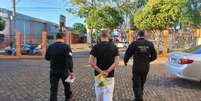 Adriano Forgiarine foi preso nessta sexta-feira, em São Miguel do Iguaçu.  Foto: Divulgação/Polícia Civil 