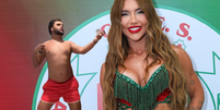 Virgínia Fonseca teve seu samba zoado por Lucas Guedez.  Foto: Brazilnews, Instagram @lucasguedez / Purepeople