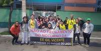 Estudantes da Escola Estadual Gil Vicente, Parque do Lago, zona sul de São Paulo. Escola terá turmas fechadas dez anos depois de ocupação.  Foto: Arquivo pessoal
