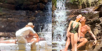Dado Dolabella leva nova namorada na mesma cachoeira em que ia com Wanessa / Reprodução: Instagram  Foto: Contigo