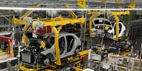 Fábrica da Mercedes-Benz em Rastatt, Alemanha
04/06/2025. REUTERS/Christoph Steitz/File Photo  Foto: Reuters