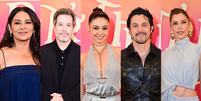 Elenco de Três Graças em festa de lançamento de novela  Foto: Leo Franco/AgNews
