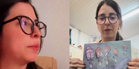 Professora Marcella Campos viralizou com a 'saga da lagarta'  Foto: Reprodução/Instagram @prof.marcellacampos