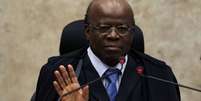 O jurista Joaquim Barbosa é ministro aposentado do STF; ao deixar a Corte, em 2014, abriu mão de mais de 10 anos de tribunal a que teria direito  Foto: André Dusek/Estadão / Estadão