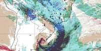  Foto: ECMWF/Divulgação / Porto Alegre 24 horas