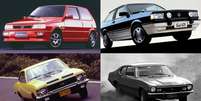 Relembre os duelos que marcaram o mercado automotivo: Gol x Uno e mais  Foto: Arte: Guia do Carro/Fotos: Divulgação