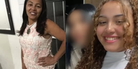 Ana Maria e a filha Larissa morreram após comer bolo envenenado entregue por um parente  Foto: Reprodução/Brasil Urgente/Band