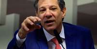 Haddad participou de sessão da Comissão de Assuntos Econômicos (CAE) do Senado na manhã desta terça-feira, 14  Foto: Wilton Junior/Estadão / Estadão