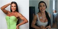Gracyanne rompeu o tendão do joelho e sofreu mudanças no seu corpo  Foto: Reprodução/Instagram