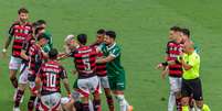 Flamengo e Palmeiras se enfrentam no Rio  Foto: MAGA JR/AGÊNCIA F8/ESTADÃO CONTEÚDO