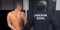 Suspeito foi preso em flagrante depois de usar Pix para ameaçar vítima   Foto: Divulgação/Polícia Civil do Tocantins