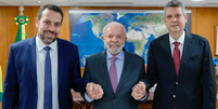 Lula, Guilherme Boulos e Marcio Macêdo  Foto: Ricardo Stuckert / PR