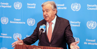 António Guterres, secretário-geral da Organização das Nações Unidas  Foto:  Wang Fan/China News Service/VCG via Getty Images