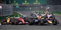 Largada Grande Pr&ecirc;mio do M&eacute;xico 2024  Foto: Reprodu&ccedil;&atilde;o  / F1