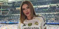 Virginia Fonseca no estádio Santiago Bernabéu  Foto: Reprodução | Instagram