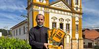 Padre Caio Melo venceu torneio nacional de truco  Foto: Divulgação/Carlos Eduardo Ribeiro Machado