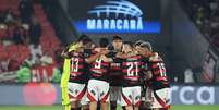 Flamengo venceu o Racing no jogo de ida  Foto: Wagner Meier/Getty Images
