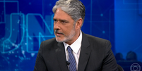 William Bonner se despede do Jornal Nacional  Foto: Reprodução/Globo