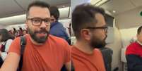 Lucas Amadeu relatou que foi expulso mesmo já estando dentro da aeronave  Foto: Arquivo pessoal