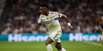 Vinicius Júnior (Real Madrid) durante jogo contra o Valencia, no dia 01.11.2025 Foto: ZUMA Press / Alamy