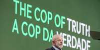 Defensor da exploração da Foz do Amazonas, Lula cobra fim de combustíveis fósseis na COP  Foto: Rafa Neddermeyer/COP30 - Brasil Amazônia/PR