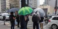 Registro de chuva na cidade de São Paulo.  Foto: Tiago Queiroz/Estadão - 06/06/2025 / Estadão