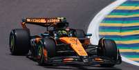 Lando Norris em Interlagos  Foto: McLaren / X
