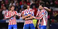  Foto: Deny Doyle / Getty iIages - Legenda: Atlético de Madrid e Levante mediram forças neste sábado, no Metropolitano / Jogada10