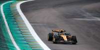 Lando Norris vence a Sprint Race em Interlagos   Foto: Reprodução / Twitter McLaren