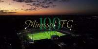 Mirassol 100 anos Foto: Reprodução / Instagram Mirassol Futebol Clube / Esporte News Mundo