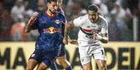 São Paulo decepciona e perde para o RB Bragantino, na Vila Belmiro - Foto: Rubens Chiri / São Paulo FC / Jogada10