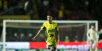 Neto Moura (Mirassol) durante jogo contra o Sport Recife, no dia 25.10.2025 Foto: Associated Press / Alamy