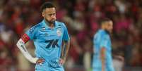 Neymar é o centro das atenções das provocações de torcedores nas redes sociais após nova derrota do Santos. Foto: Pedro Kirilos/Estadão / Estadão