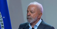 O presidente Lula (PT) discursou na abertura da COP30, nesta segunda-feira, 10  Foto: Reprodução/CanalGov