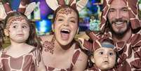 Viih Tube e Eliezer com os filhos, Lua e Ravi  Foto: Reprodução/ Instagram / Contigo