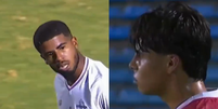 Meia do São Paulo acusa adversário do Fortaleza de racismo na Copa do Brasil Sub-20  Foto: Reprodução/Sportv 