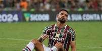 Renato Augusto com a camisa do Fluminense Foto: Wagner Meier/Getty Images