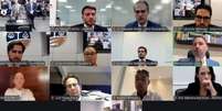  Foto: Reprodução - Legenda: Bruno Henrique, do Flamengo, participa de Plenário de maneira remota / Jogada10