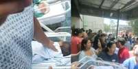 Bebês precisaram ser retirados às pressas do Hospital César Cals, em Fortaleza (CE)  Foto: Reprodução/Assis Nascimento/Facebook