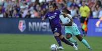 Marta fez golaço pelo Orlando Pride contra o Kansas City Current   Foto: Getty Images