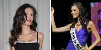 Vitória Strada atualmente | Vitória Strada em seus tempos de Miss  Foto: Reprodução | Instagram