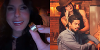 Ana Castela sobre aliança dada por Zé Felipe: 'Só um cristalzinho'  Foto: Reprodução/Instagram @anacastelacantora