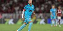 Neymar (Santos) durante jogo contra o Flamengo, no dia 09.11.2025  Foto: Associated Press / Alamy