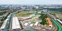 Autódromo de Interlagos antes do Grande Prêmio De São Paulo Foto: Reprodução