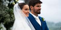 Djessi e Eric Surita durante cerim&ocirc;nia de casamento  Foto: Reprodu&ccedil;&atilde;o | Instagram 