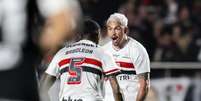 São Paulo defende jejum contra o Corinthians no Brasileiro –  Foto: Paulo Pinto/ SPFC / Jogada10